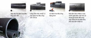 phương pháp thi công 2 ống gân xoắn HDPE