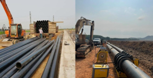 Giá ống nước nhựa đen